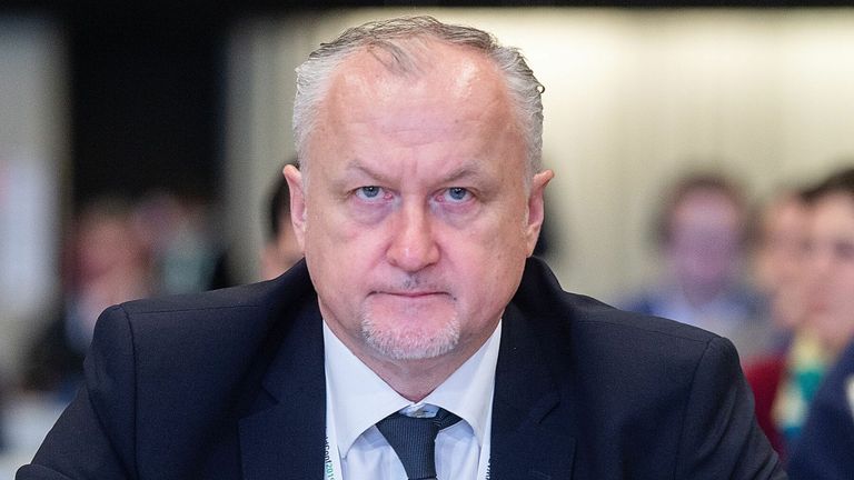 Yuri Ganus has been dismissed as director general of RUSADA 