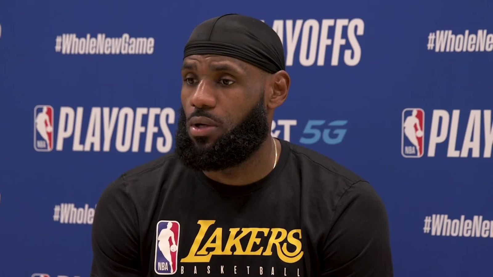 LeBron James says Lakers 'adjusted from Game 1 to Game 2 ...