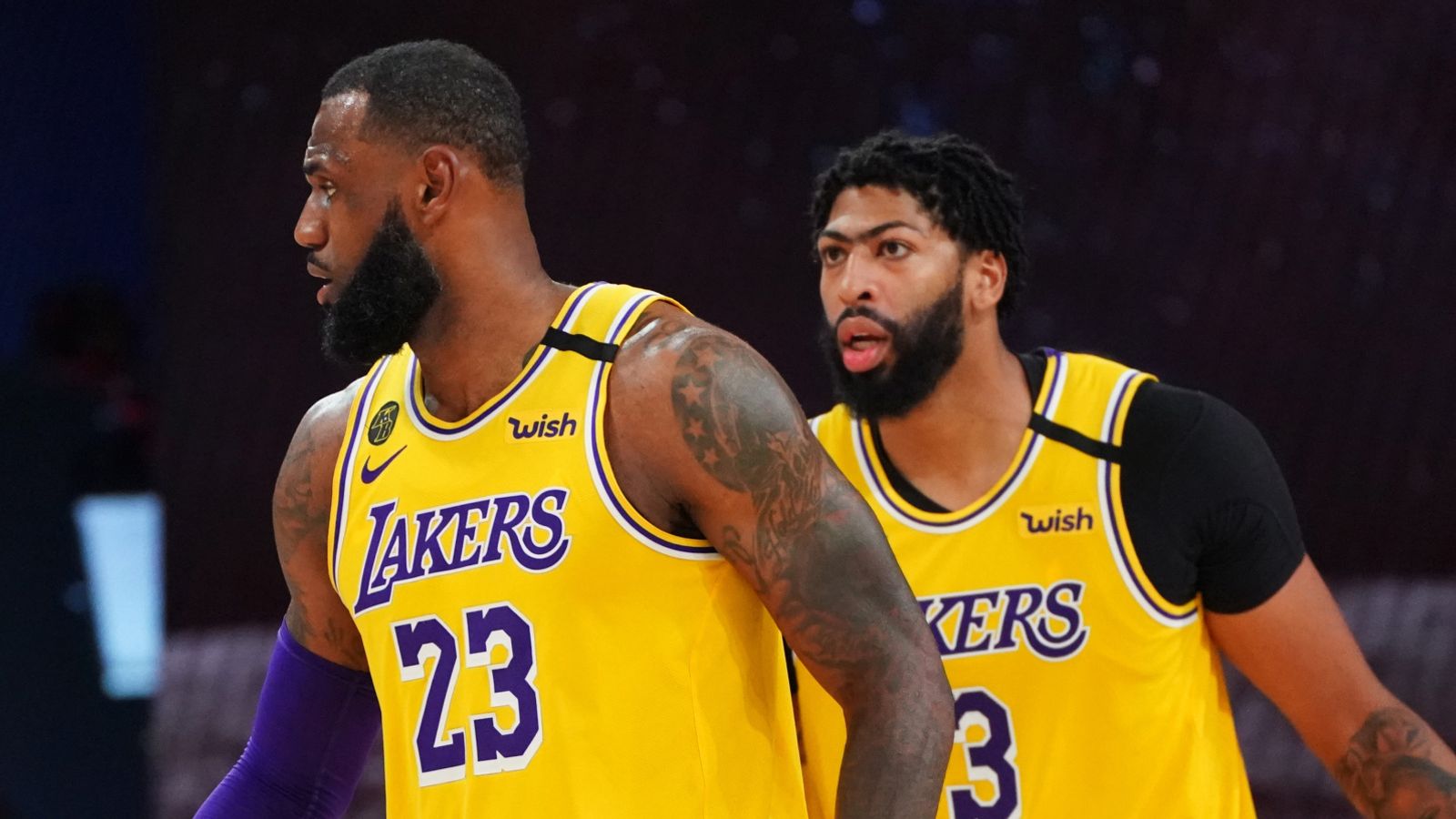 LeBron James, Anthony Davis to wait a season for jersey number swap