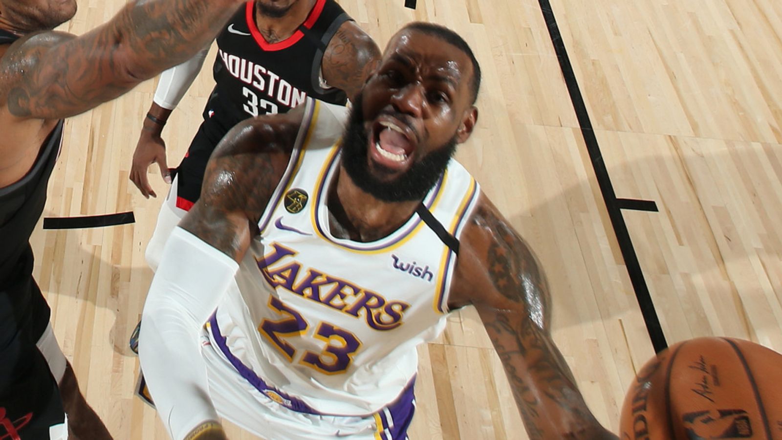 Lebron James Says He And Team Mates Are Trying To Continue Lakers Championship Legacy Nba News Sky Sports