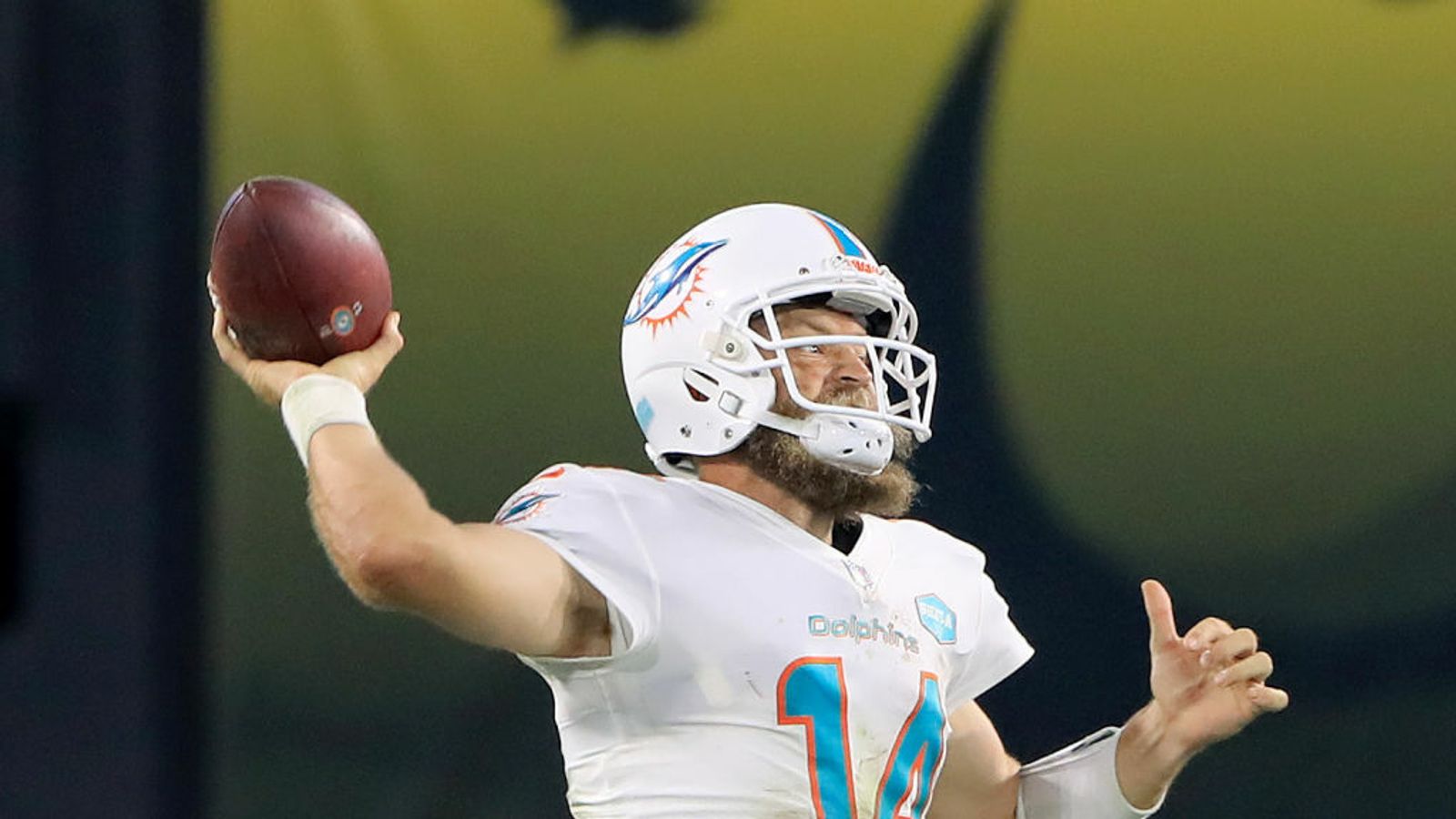 Fitzpatrick catches own pass NFL News Sky Sports