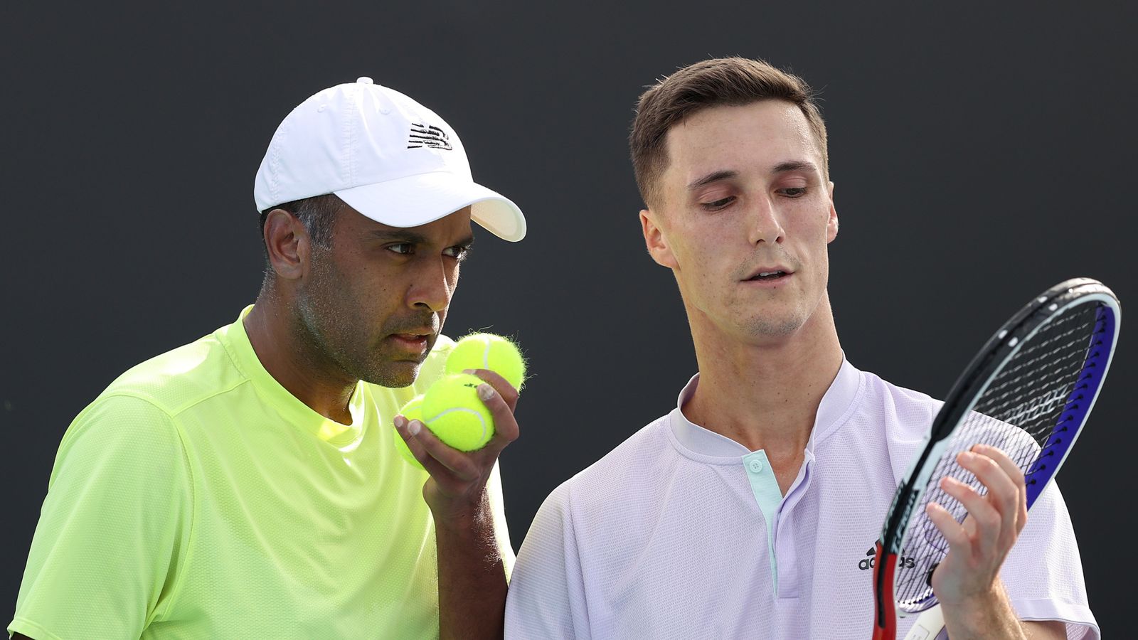 US Open Joe Salisbury and Rajeev Ram into doubles semi-finals Tennis News Sky Sports