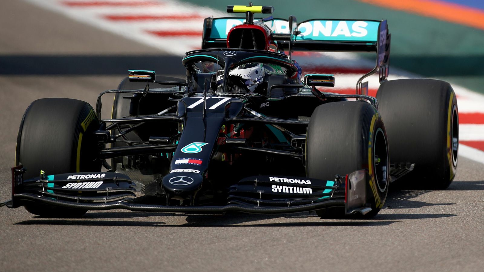 Russian GP, Practice One Valtteri Bottas fastest, Lewis Hamilton 19th