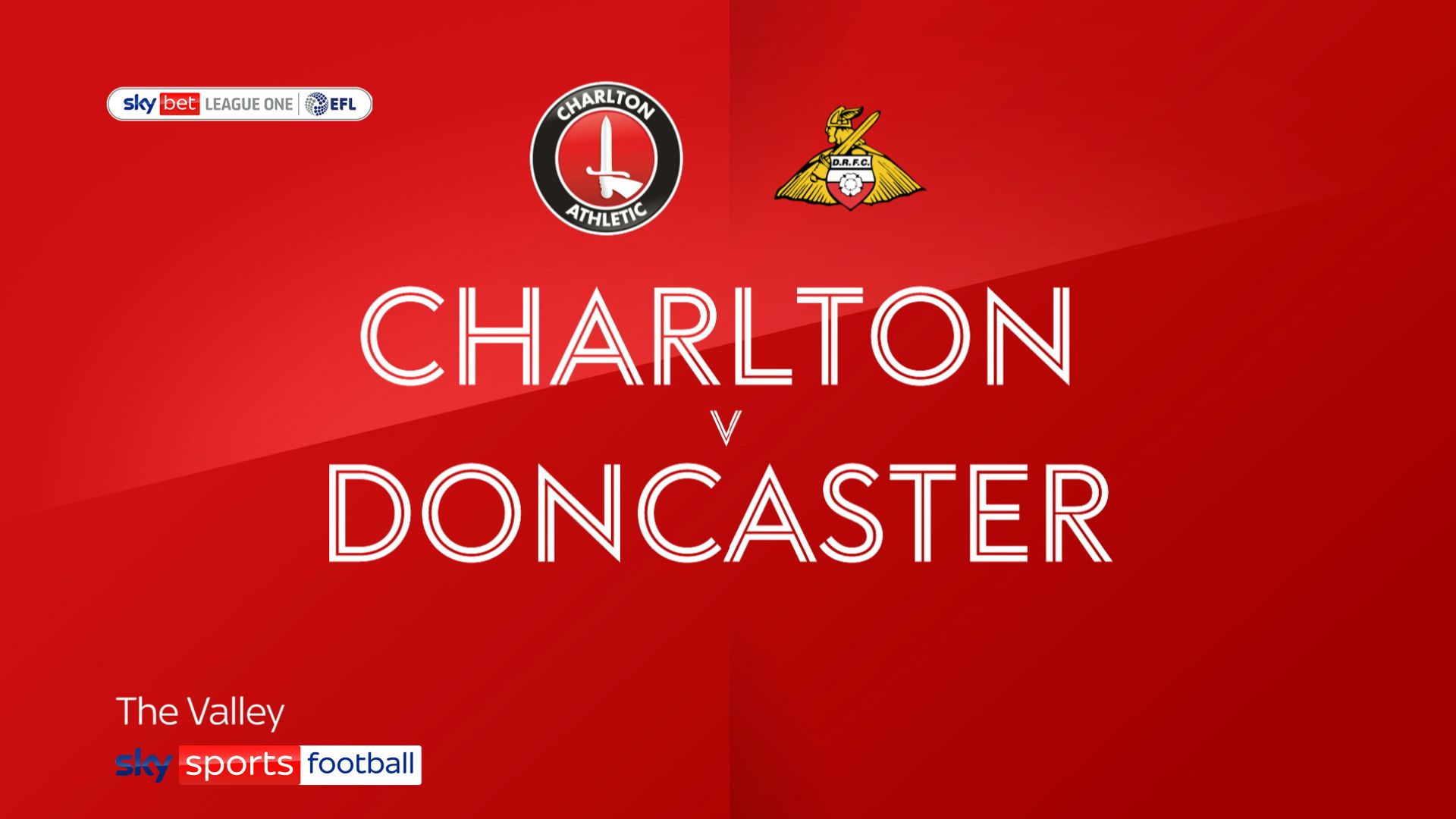 Charlton run riot against Doncaster