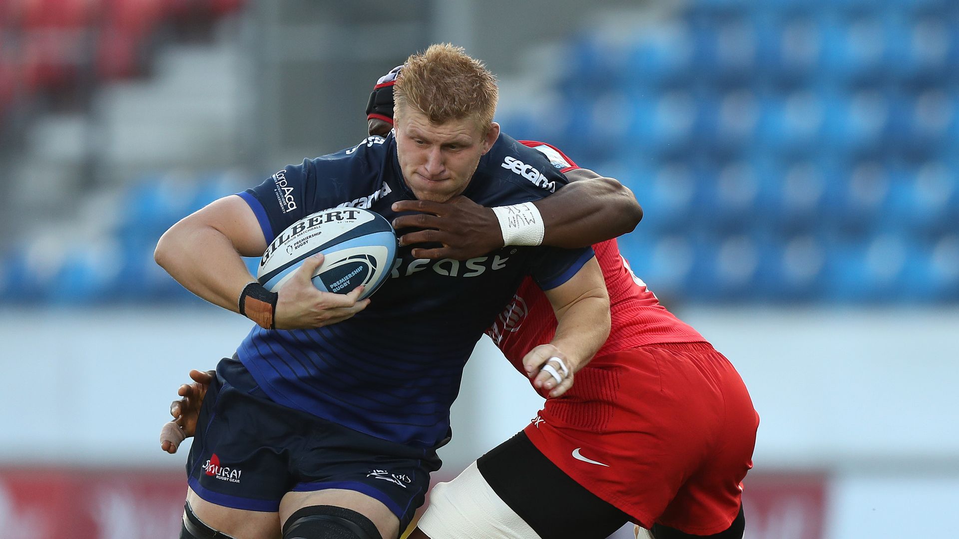 Sale move into second with Saracens win