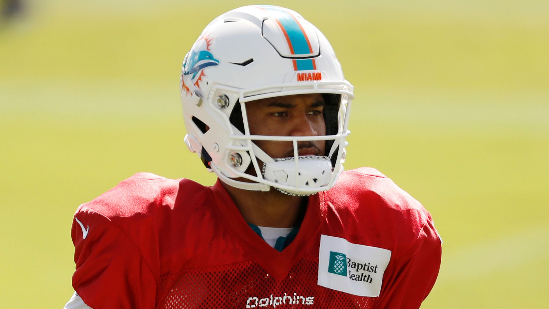 Tagovailoa showing 'promising' signs with Dolphins