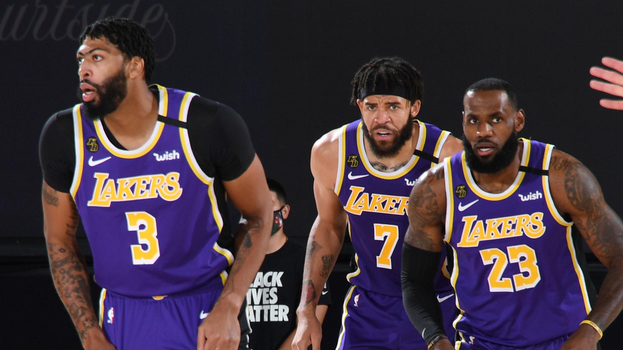 LeBron James, Anthony Davis need more from Lakers' supporting cast in Game 2 against Rockets | NBA News | Sky Sports
