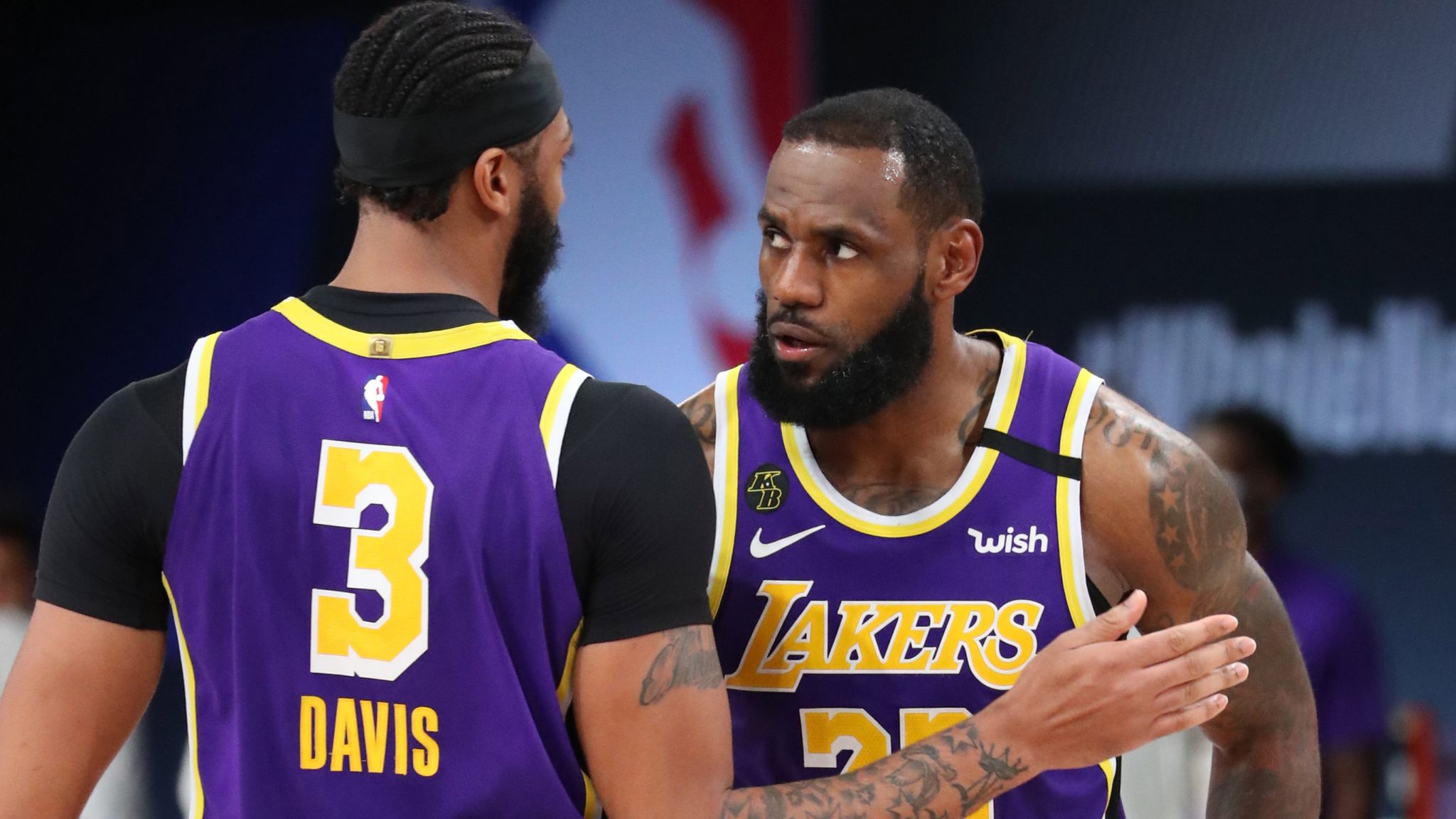 Los Angeles Lakers Reaching Nba Finals No Surprise Says Shaquille O Neal Nba News Sky Sports