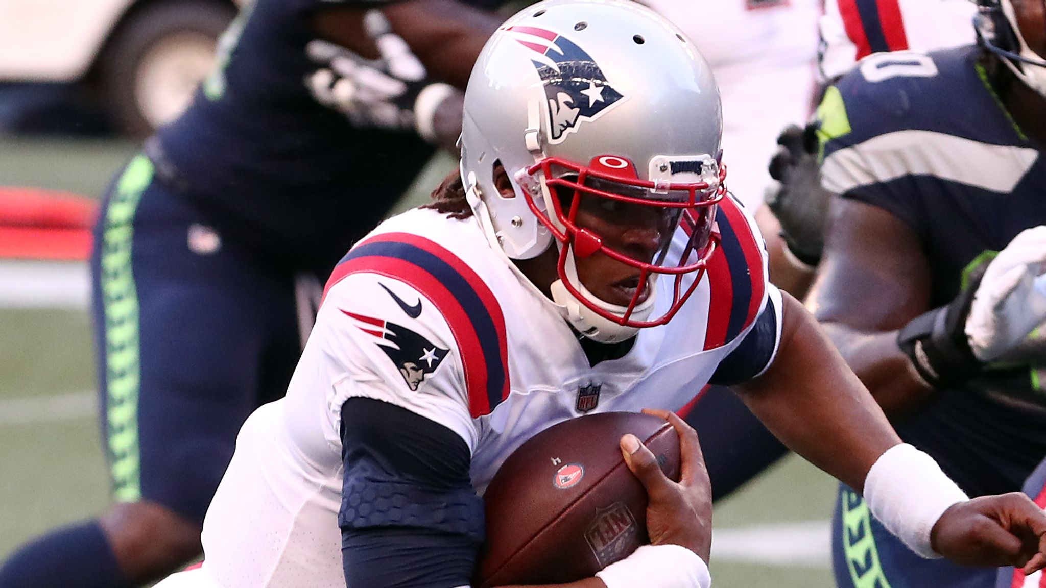 VIDEO: Cam Newton Fumbles Away Game in the Final Seconds for Patriots