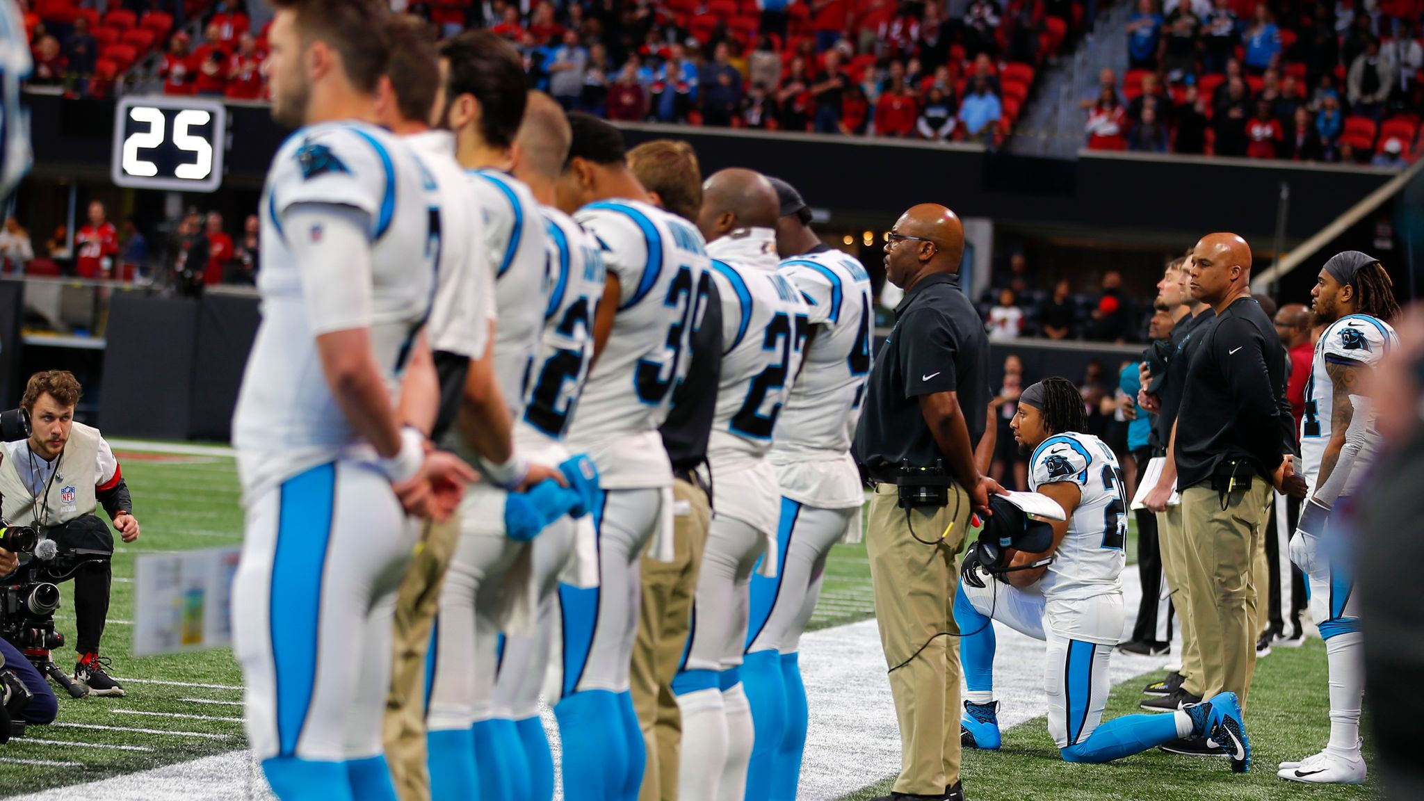 Miami Dolphins say they'll stay in locker room for NFL National Anthem. 'We  don't need another publicity parade'