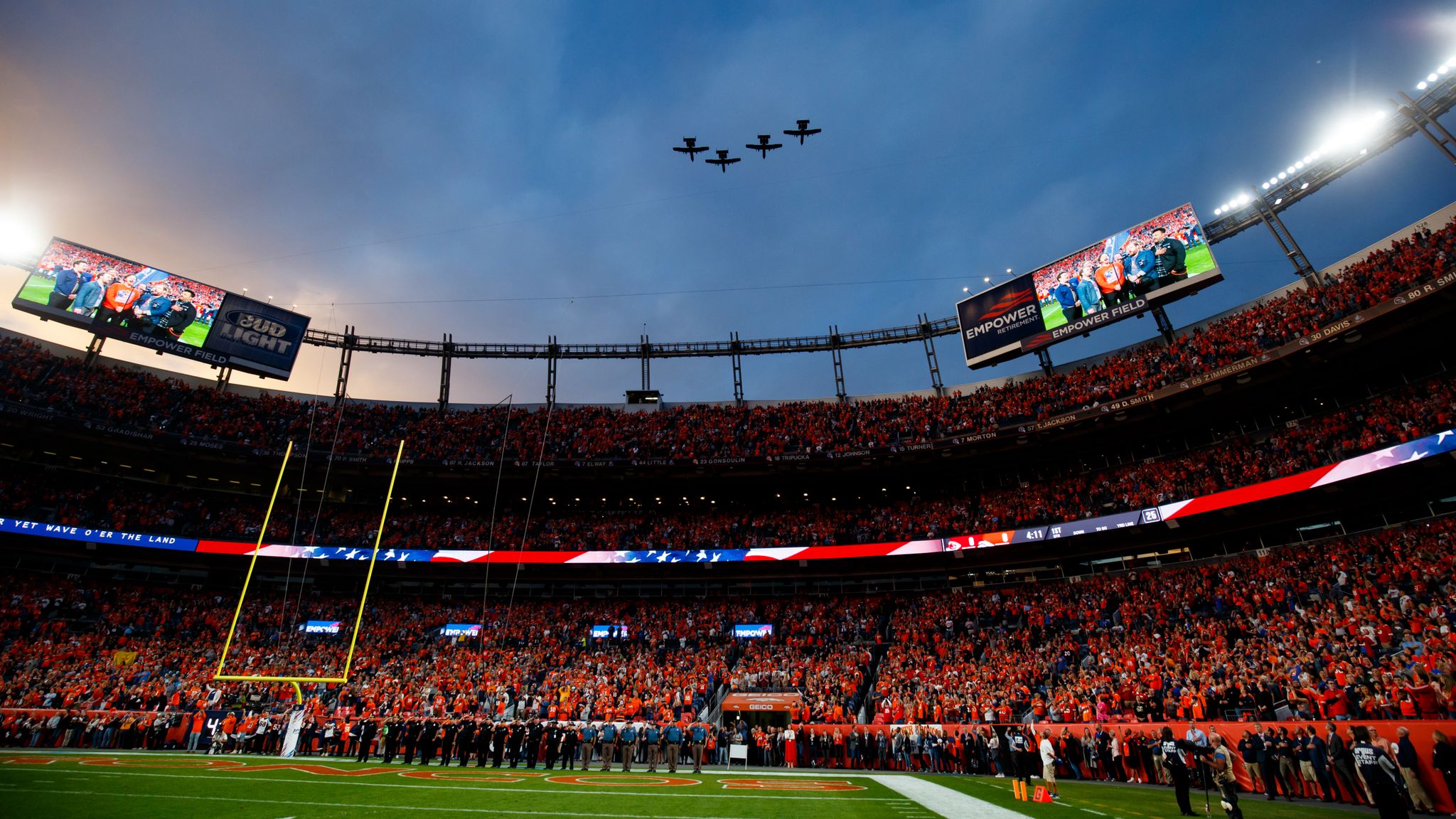 Empower Field at Mile High Stadium, level 3, 200 and 300 Level, home of  Denver Broncos