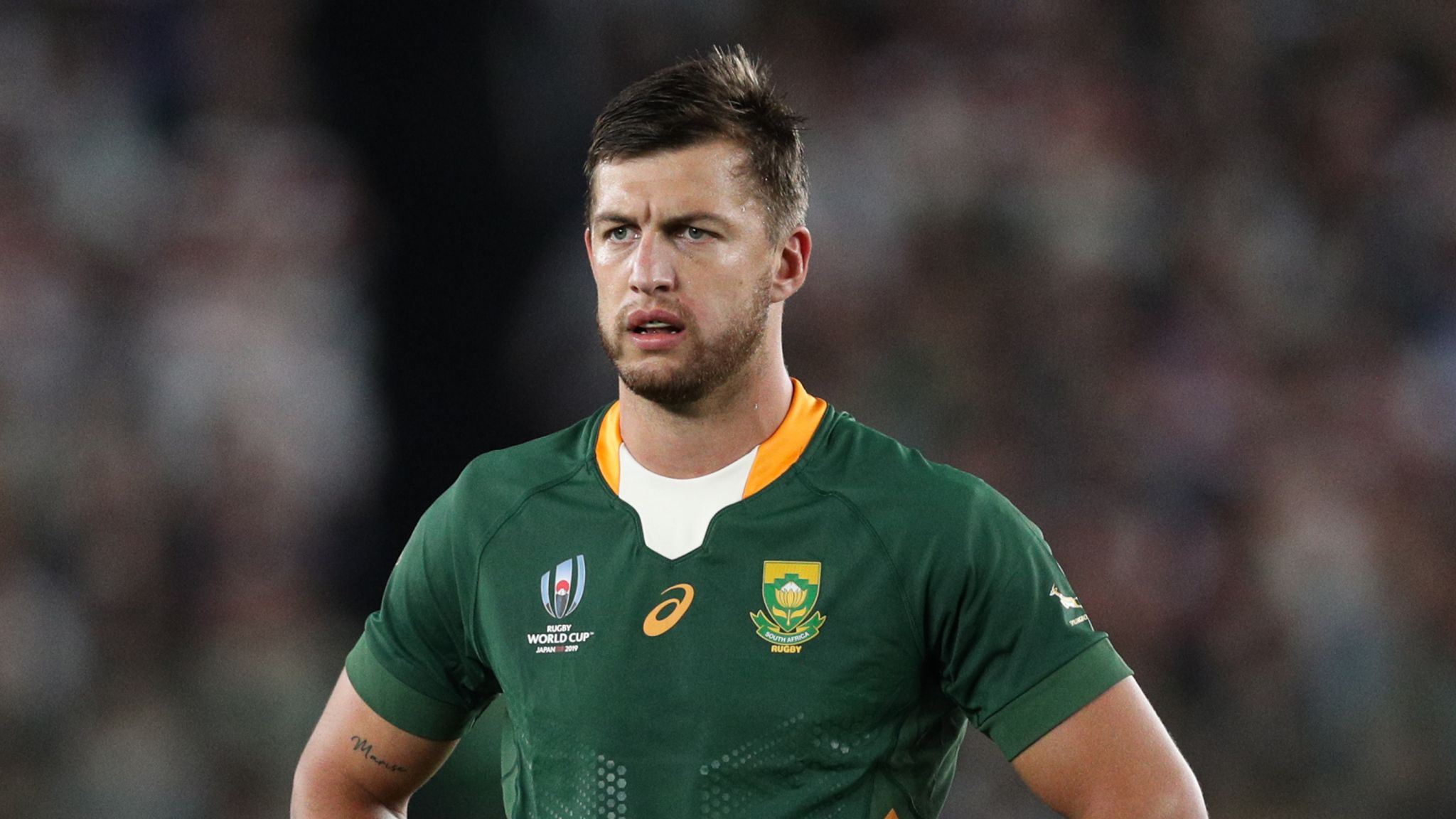 Handre Pollard: South Africa fly-half a doubt for British & Irish Lions  tour due to ACL injury | Rugby Union News | Sky Sports