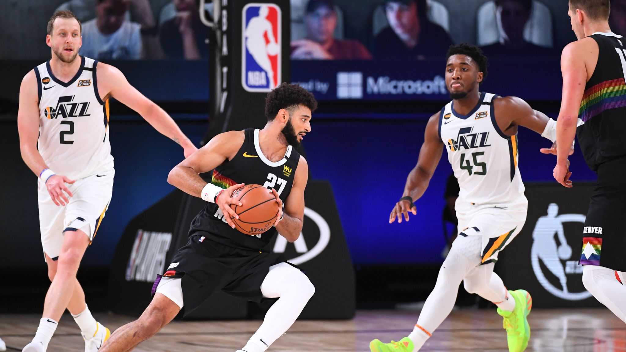 Denver Nuggets edge Utah Jazz in Game 7 to complete comeback from 31