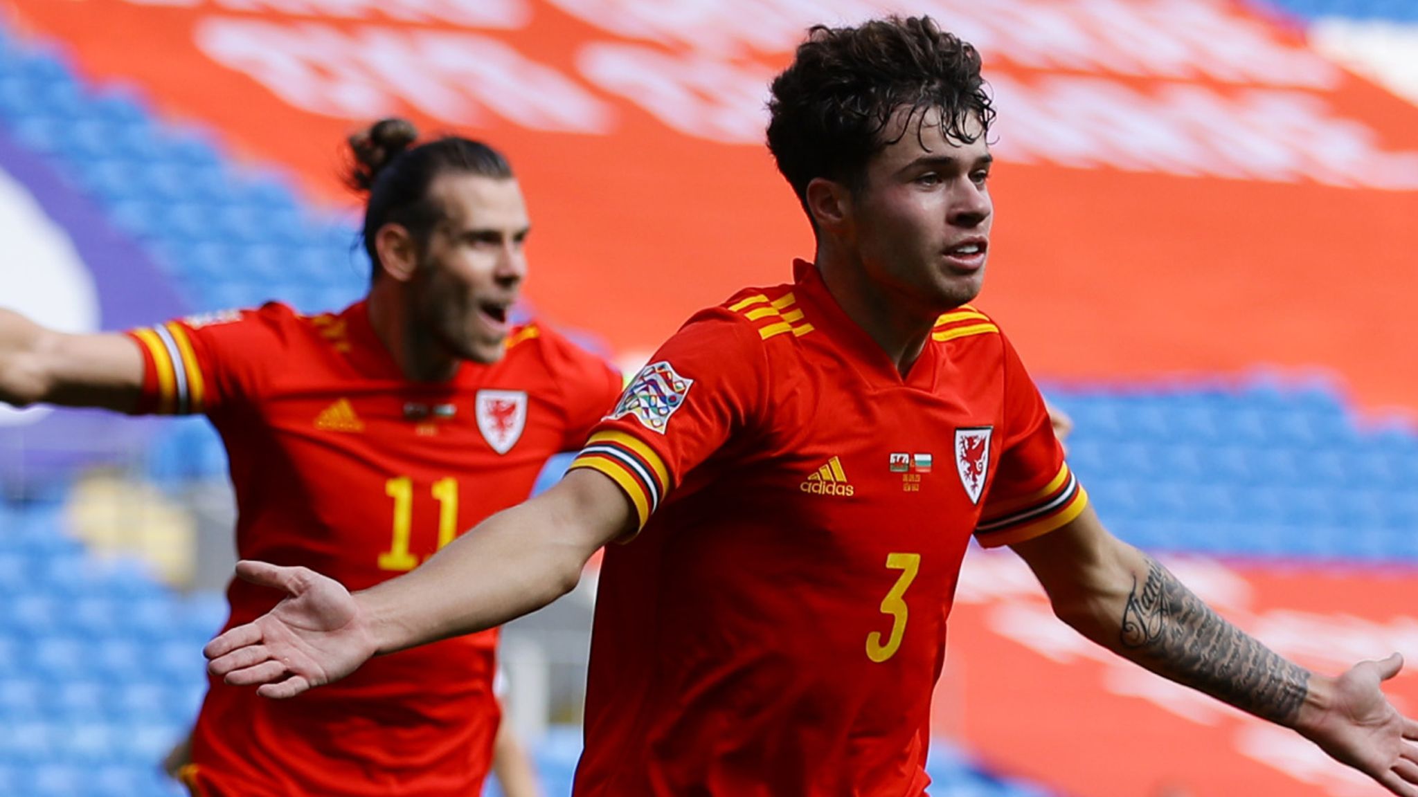 Wales 1 0 Bulgaria Neco Williams First International Goal Seals Late Win Football News Sky Sports