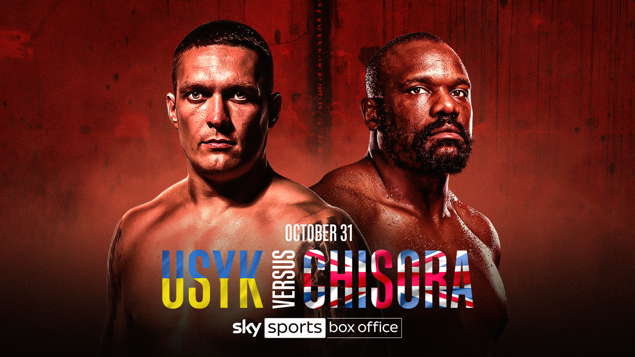 Oleksandr Usyk vs Derek Chisora confirmed for October 31, live on Sky Sports Box Office Boxing News Sky Sports