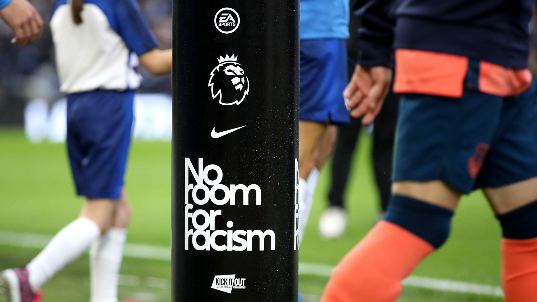 NO ROOM FOR RACISM vendeur pro Exclu Patch Badge set Premier League Anglaise 