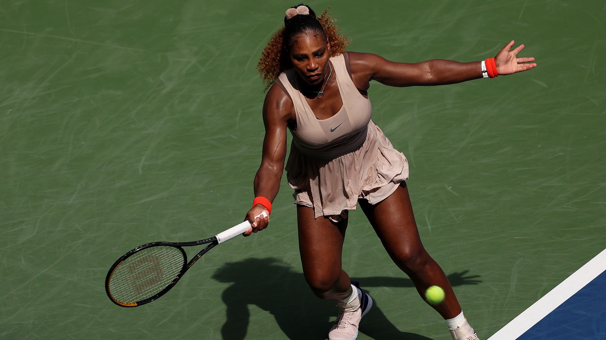US Open Serena Williams beats Maria Sakkari to make US Open quarter