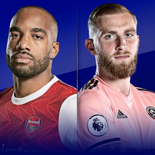 Live on Sky: Arsenal vs Sheff Utd