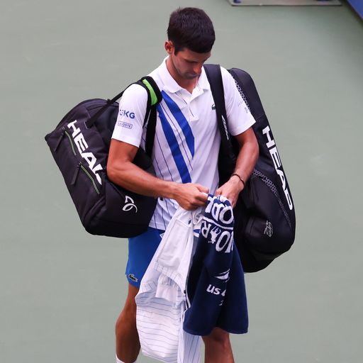 Djokovic's US Open default adds to damaging year