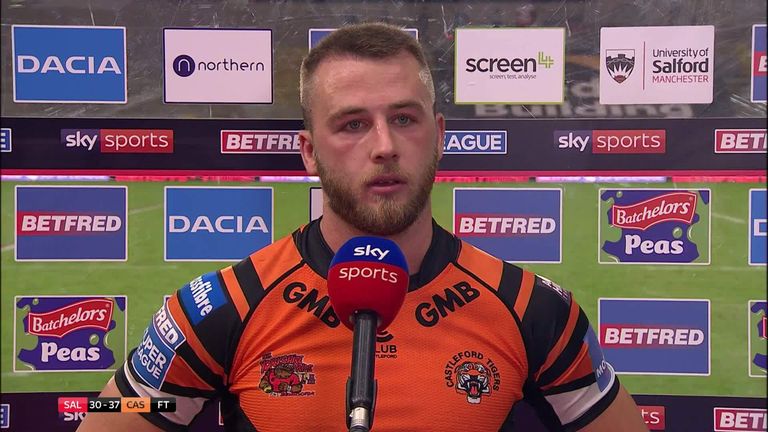 Danny Richardson hailed Castleford's character after they came from 18-0 down to claim a thrilling win