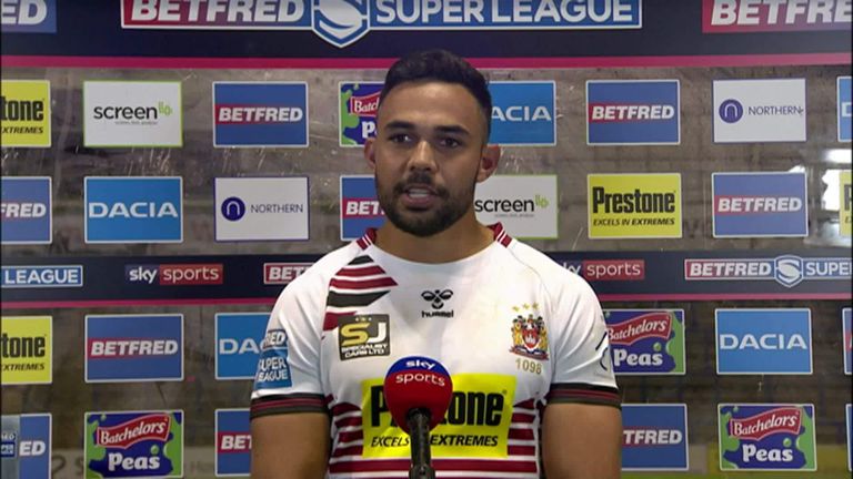 Bevan French scored two tries for Wigan as they beat Wakefield 28-16 in Super League.