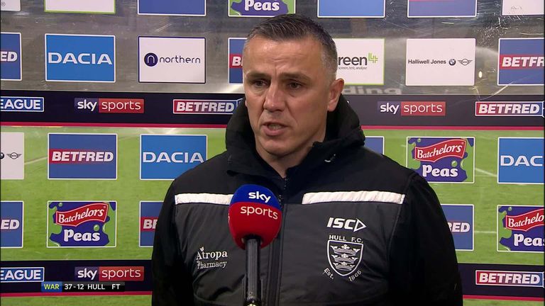 Andy Last vowed Hull FC will keep fighting for a place in the play-offs despite the defeat to Warrington.