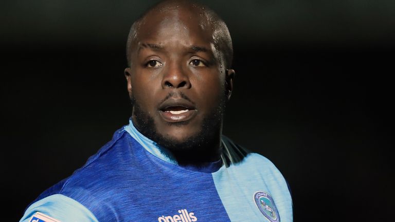 Adebayo Akinfenwa won promotion to the Championship with Wycombe last season