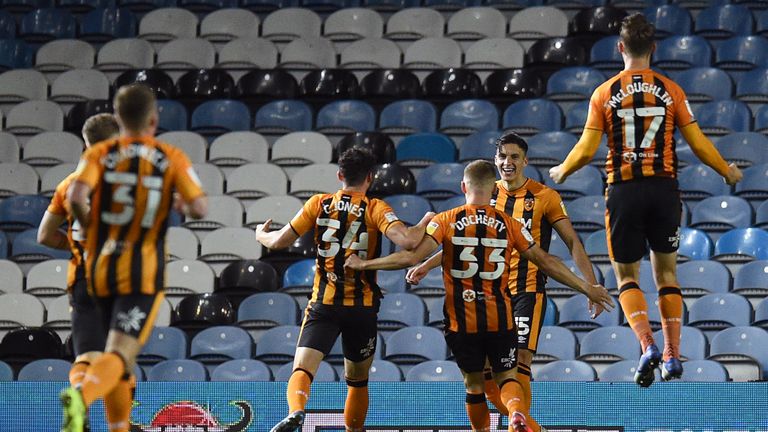 Teenager Alfie Jones scored Hull's winning penalty