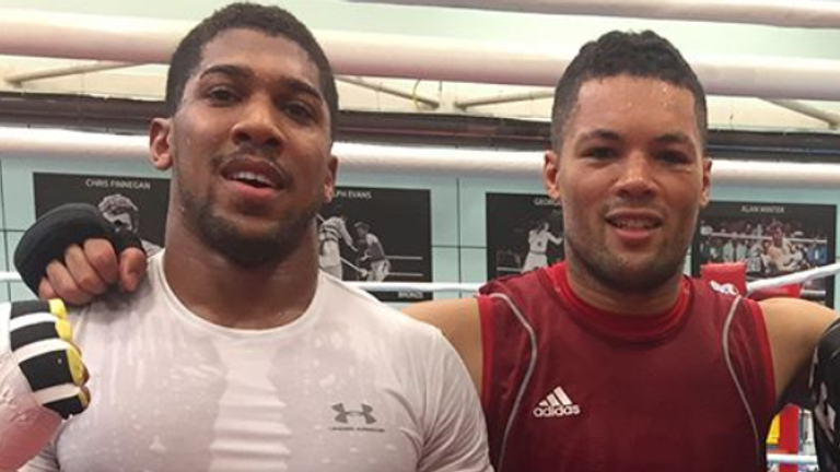 Anthony Joshua and Joe Joyce have sparred hundreds of rounds in the past