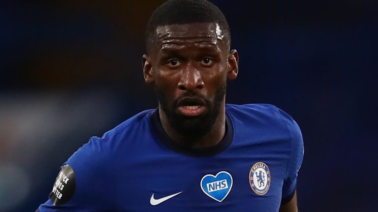 Chelsea defender Antonio Rudiger