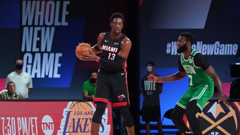 Check out Bam Adebayo&#39;s best plays so far this season as the Miami Heat prepare to face the Los Angeles Lakers in the NBA Finals.