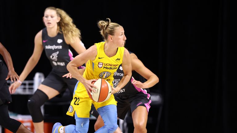 Highlights of the WNBA regular season game between the Chicago Sky and the Indiana Fever from Florida.