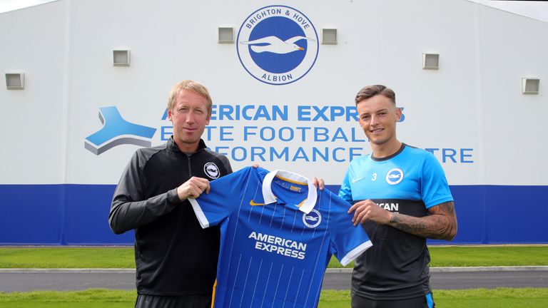 Ben White has signed a new four-year contract with Brighton