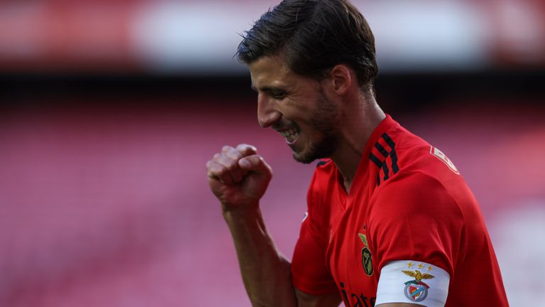 Dias scored Benfica's opener on Saturday in Benfica's 2-0 win against Moreirense