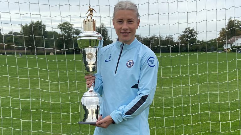 Bethany England's goals fired Chelsea to the WSL title