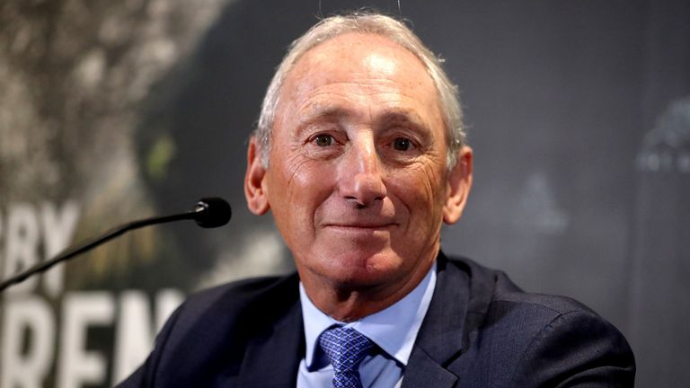 Bob Hunter File Photo
File photo dated 12-11-2019 of Toronto Wolfpack Chairman Bob Hunter during the press conference at the Emirates Stadium, London.
Read less