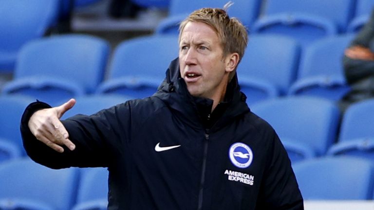 Brighton manager Graham Potter