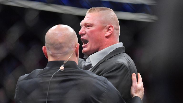 Brock Lesnar UFC 