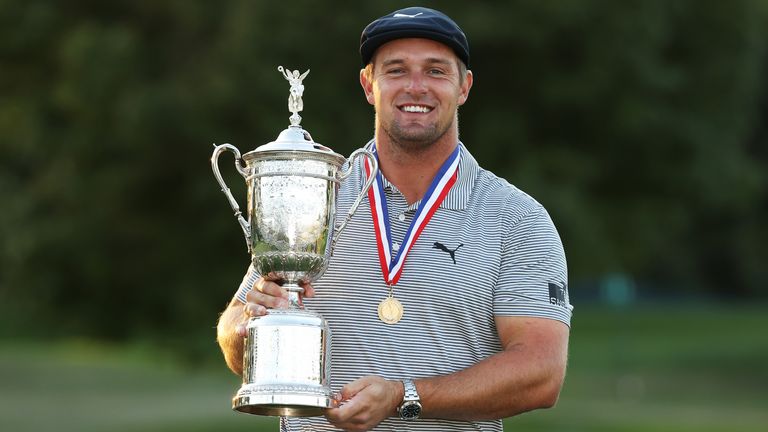 2020 US Open champion Bryson DeChambeau was the only player to finish below par at Winged Foot