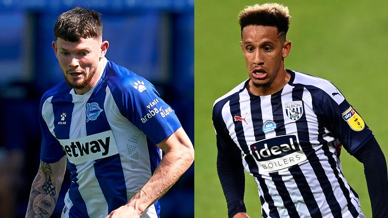 Oliver Burke and Callum Robinson have swapped clubs