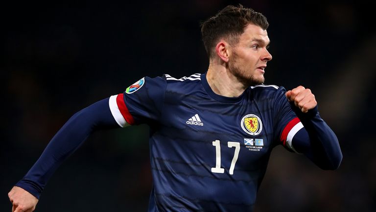 Oliver Burke has 12 caps for Scotland