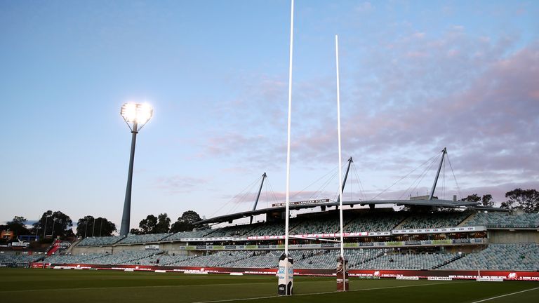 Six-thousand fans will be allowed to attend the Canberra Stadium for the Super Rugby AU final