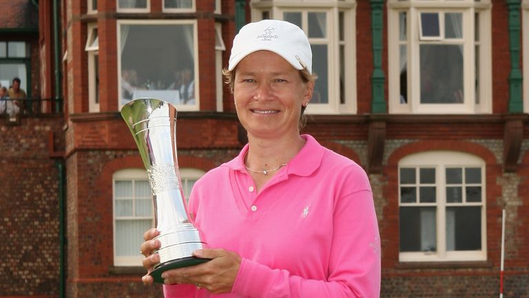 during the final round of the 2009 Ricoh Women's British Open Championship held at Royal Lytham St Annes