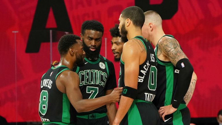 The Boston Celtics team