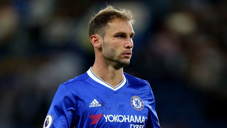 Branislav Ivanovic returns to the Premier League after leaving Chelsea in 2017