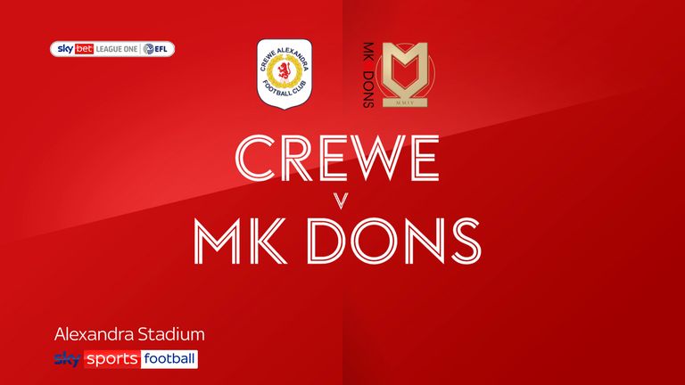 Crewe v MK Dons