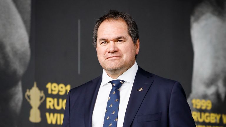 Australia rugby union head coach Dave Rennie