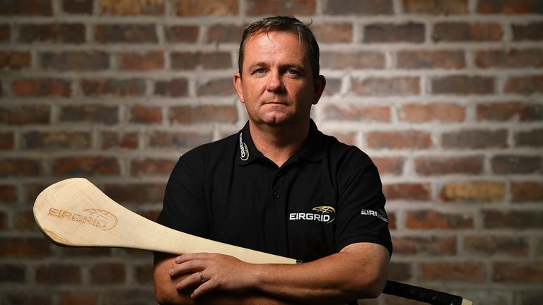 Davy Fitzgerald, at the EirGrid Official Timing Sponsorship launch
