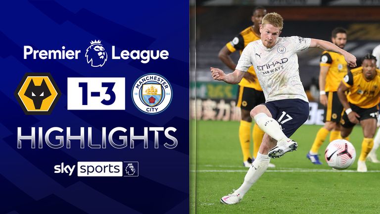 WOLVES 1-3 MANCHESTER CITY