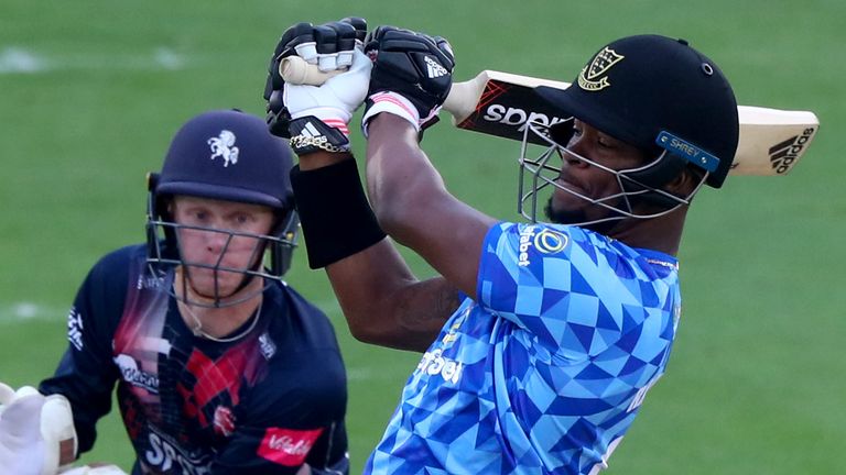 Delray Rawlins, Sussex, Vitality Blast vs Kent